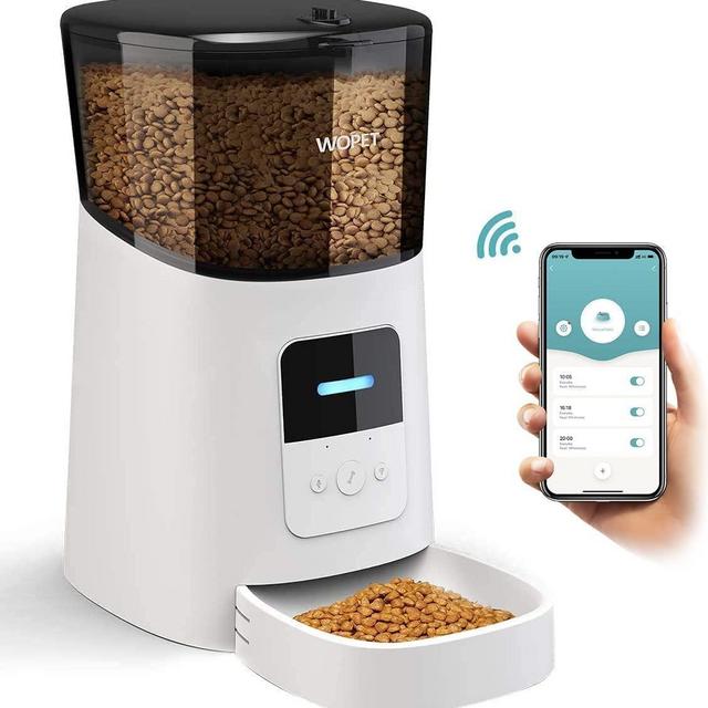 WOPET 6L Automatic Wi-Fi Cat Feeder