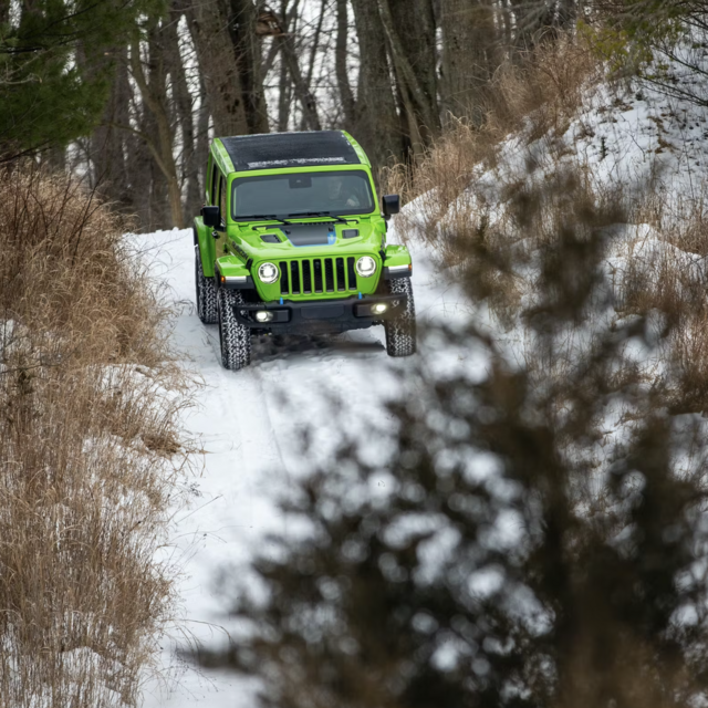 Jeep Wrangler Rubicon 4xe plug-in hybrid fund