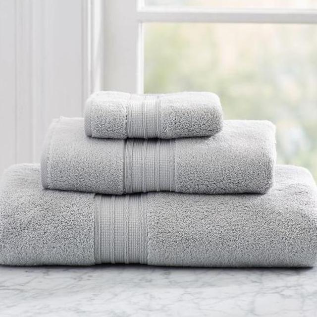 Hydrocotton Quick-Drying Bath Towel, Gray Mist