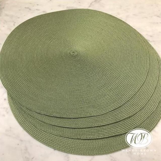 Hand Woven Wipeable Placemats (Set of 4)