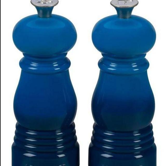 Petite Salt and Pepper Mill Set - Blue