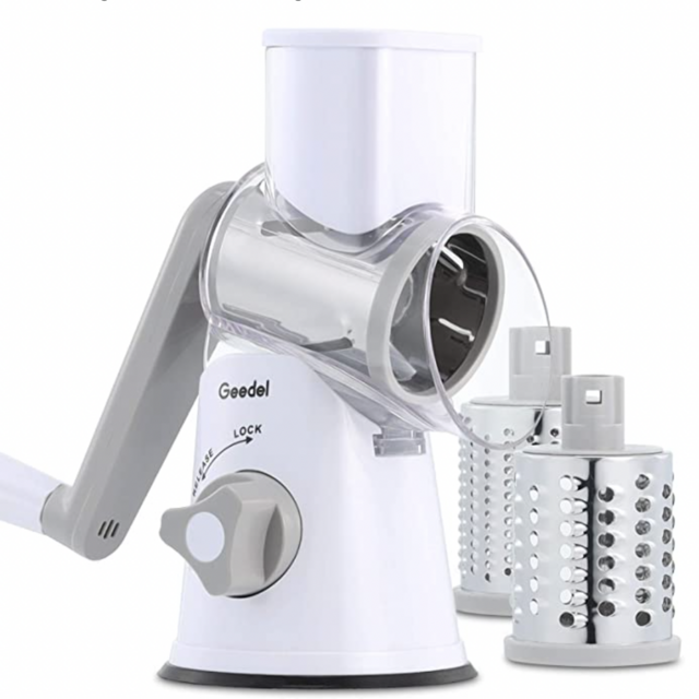 Rotary cheese grater