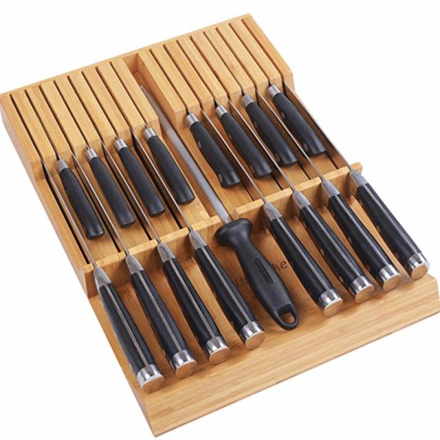 Kitchen Drawer Knife Organizer