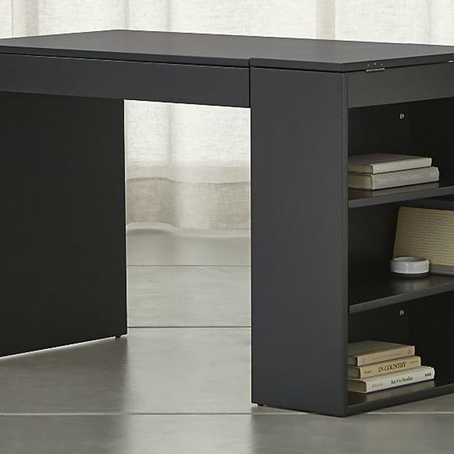 Treble Black Desk
