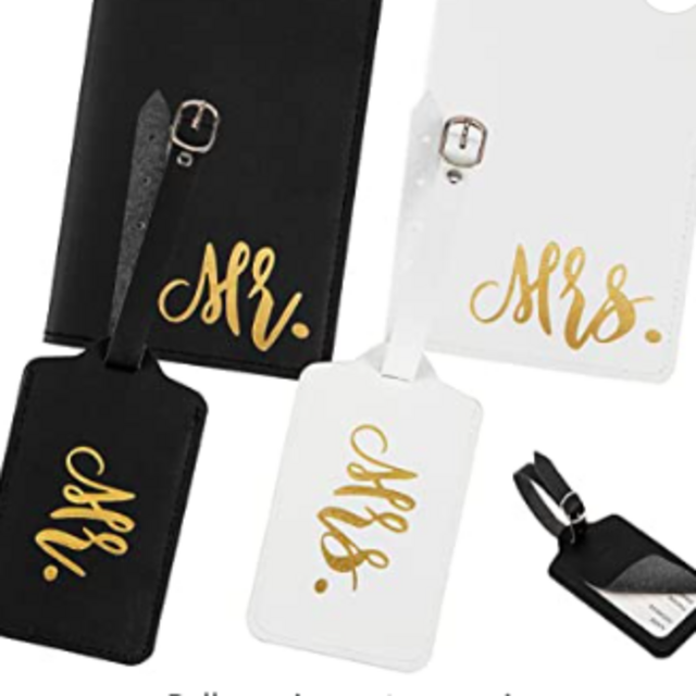 Luggage Tags and Passport Case