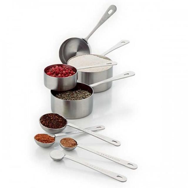 Amco Houseworks Measuring Cup and Spoon Set (8 Piece)