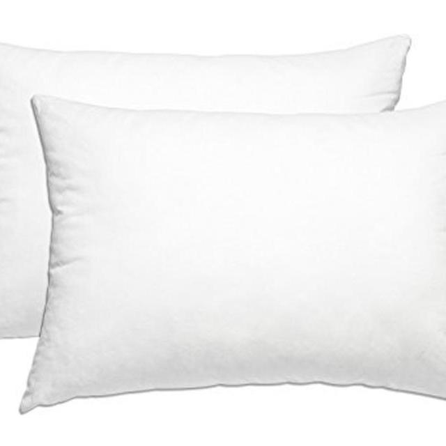 Smart Home Bedding Super Plush Pillow Dust Mite Resistant Down Alternative (Queen/Standard, 2 Pack)