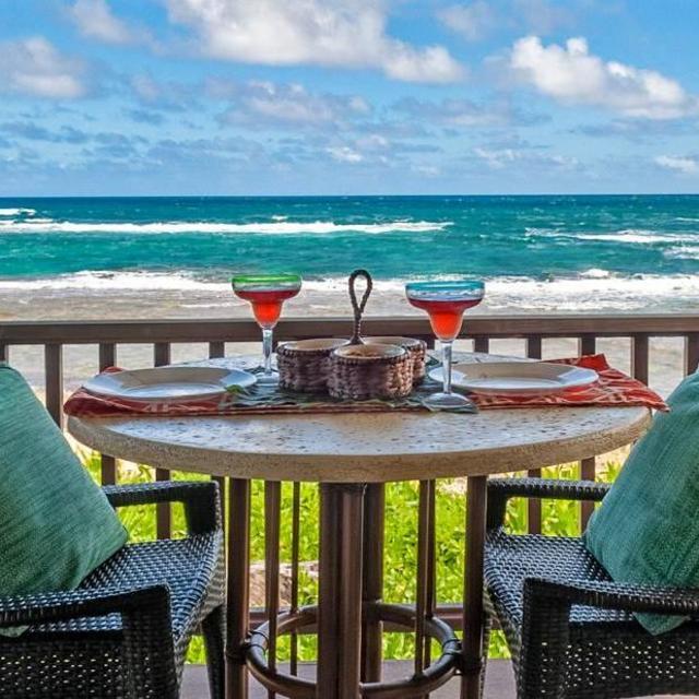 First night at the Hanalei Colony Resort