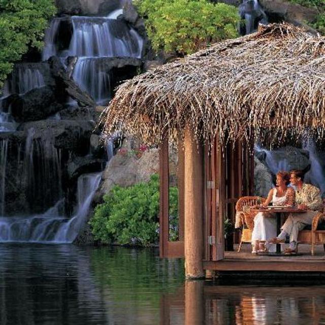 Dinner at Tidepools Kauai