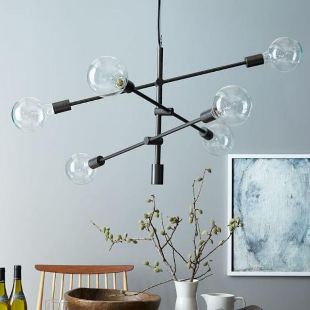 Mobile Chandelier - Large in Antique Bronze