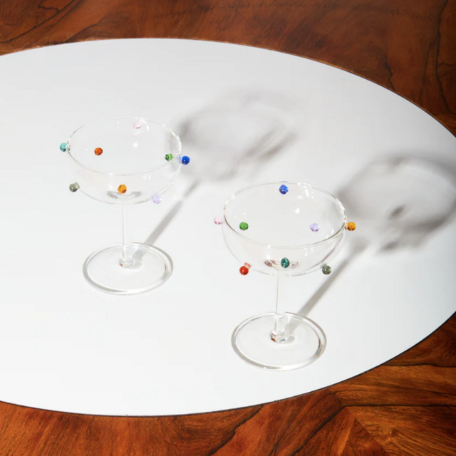 Dot Coupes Multicolor (set of 2)