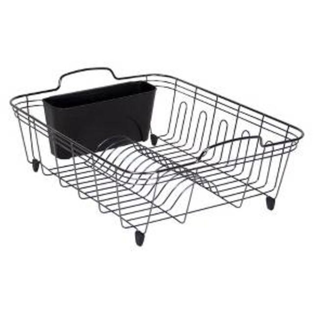 Product description page - Metropolis Large Dish Drain Rack - Black - Threshold™