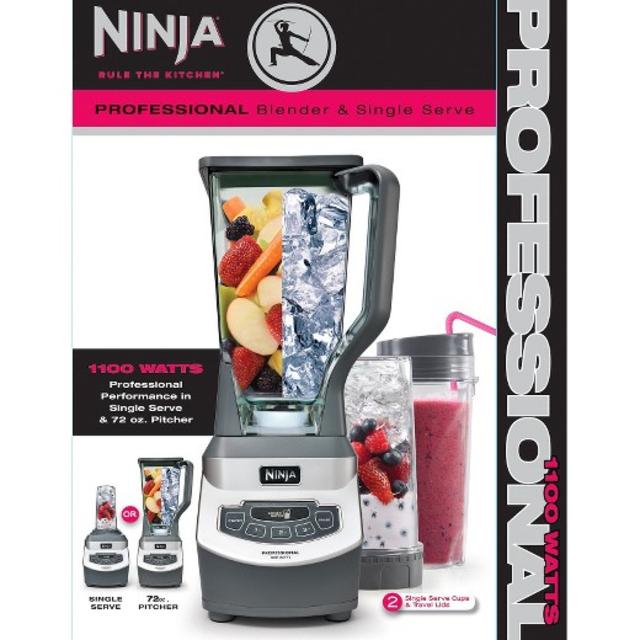 Product description page - Ninja® Professional Blender & Nutri Ninja® Cups BL660