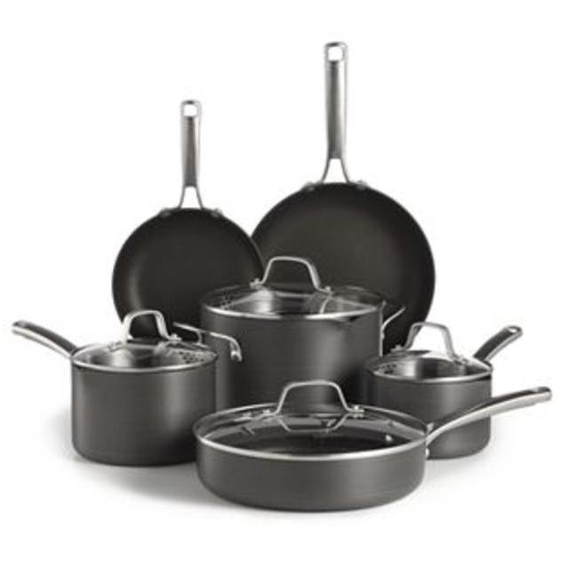 Calphalon Classic 10-pc. Hard-Anodized Aluminum Nonstick Cookware Set
