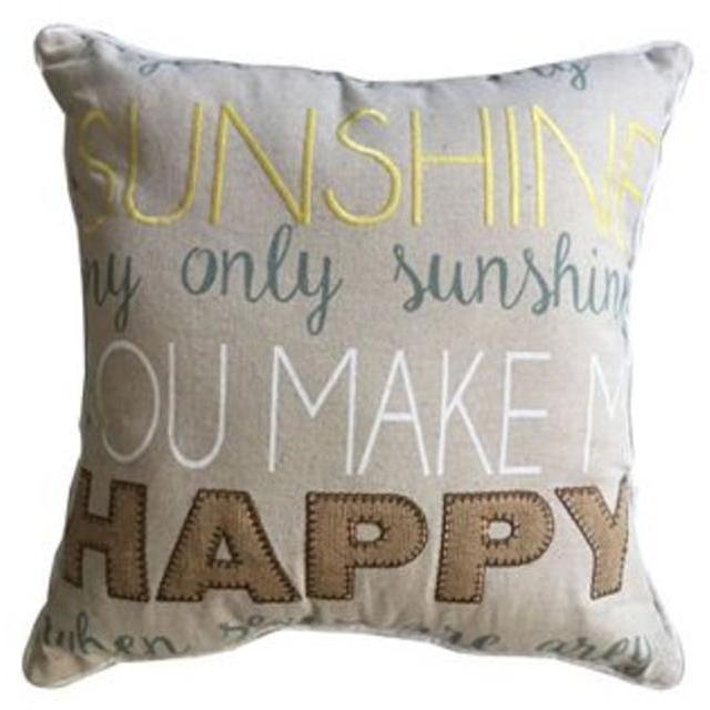 ''You Are My Sunshine'' Throw Pillow