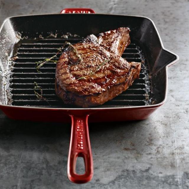 Staub Cast-Iron Grill Pan