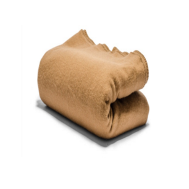 Faribault Lambswool Blanket (Camel)
