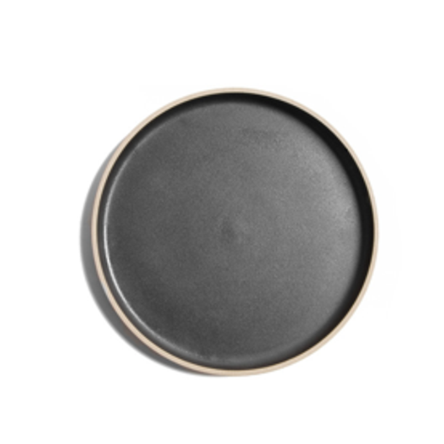 Large Hasami Porcelain Plate (Black)