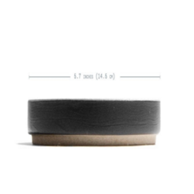 Small Hasami Porcelain Plate (Black)