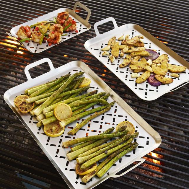 Sur La Table® Stainless Steel Grill Grids, Set of 3