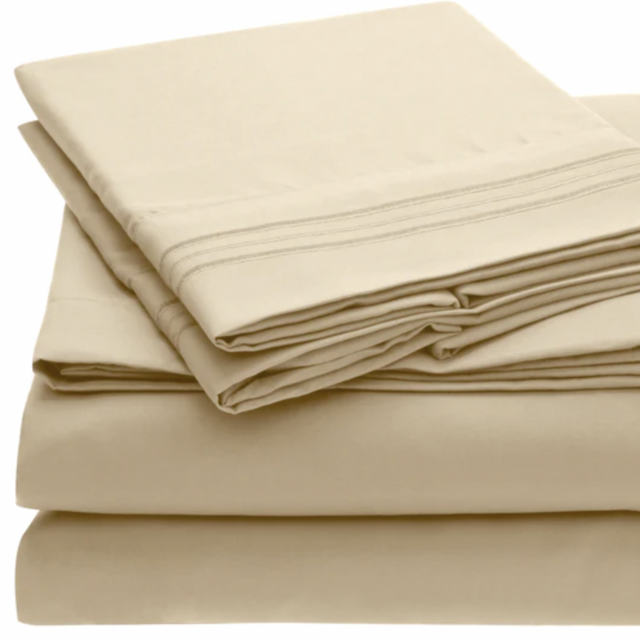 Sheet Set (Beige, Queen)