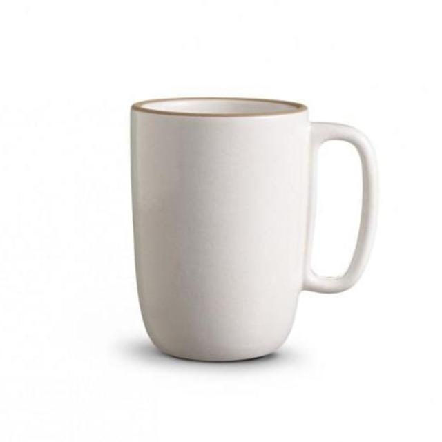 All Lines Large Mug - Opaque White