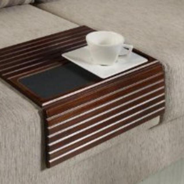 Couchmaid Table Top Solid Wood Sofa Tray/ Lap Desk (Walnut) Hand Crafted Solid Wood