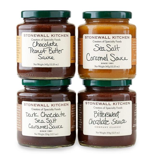 Stonewall Kitchen 4 Piece Dessert Topping Collection