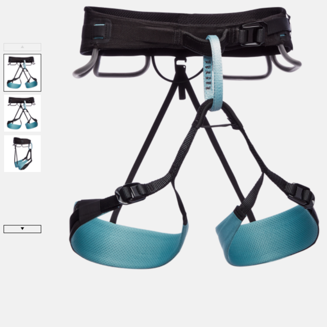 Women's climbing harness