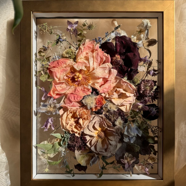 Preserve Abby's Bridal Bouquet as a Resin Art Piece