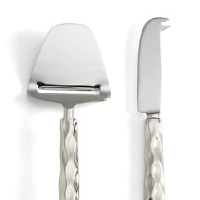 Michael Wainwright Michael Wainwright Truro Platinum Cheese Shaver & Knife Set