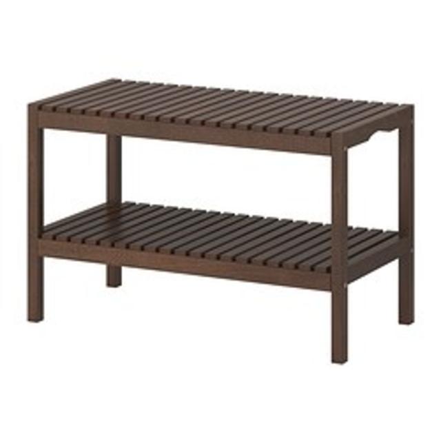 MOLGER Bench, dark brown