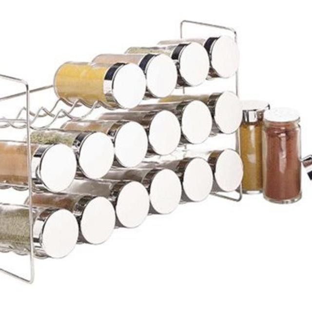 Polder 5429-05 18-Bottle Spice Rack