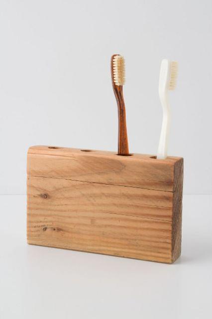 Timber Trail Toothbrush Holder