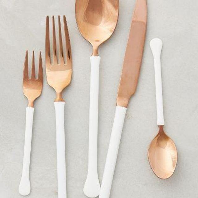 Copper Top Flatware