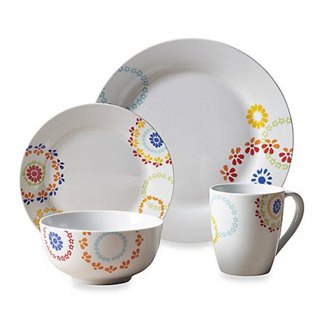Tabletops Unlimited® Fulton Round Porcelain 16-Piece Set