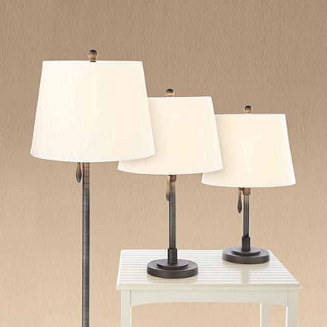 Brooklyn 3-Piece Adjustable Lamp Set