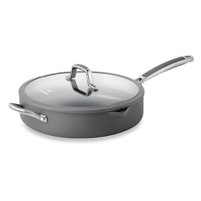 Simply Calphalon® Easy System™ Nonstick 5-Quart Covered Saute Pan