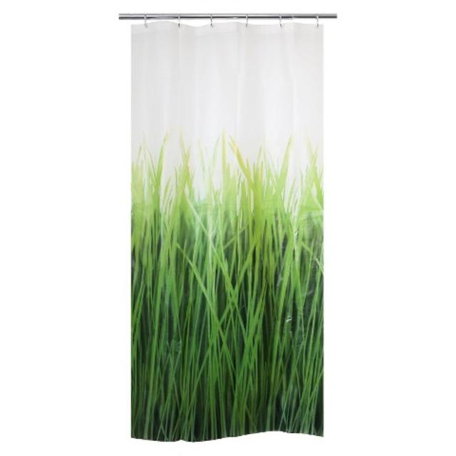 Grass EVA Shower Curtain - Green product details page