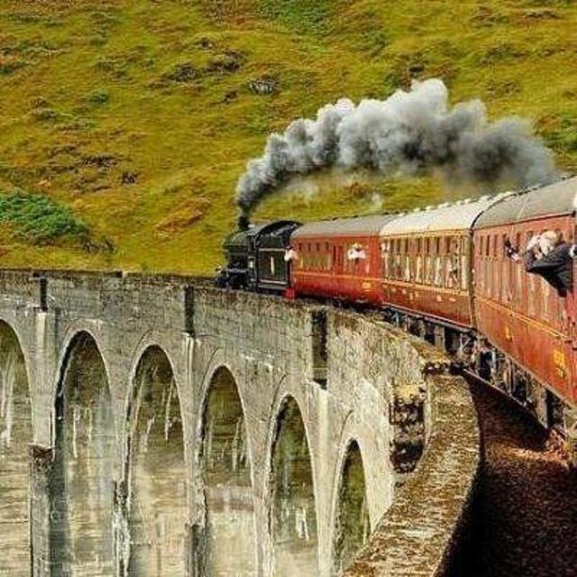 Train Ride through the UK