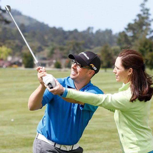 Golf Lessons for Yi and Yvonne