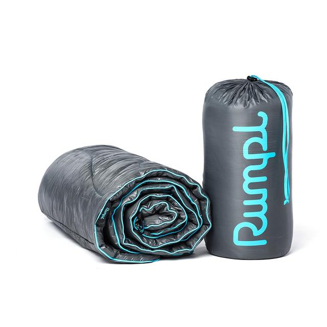 Charcoal Puffy Camp Blanket