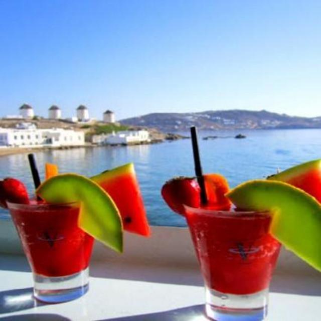 Drinks in Mykonos