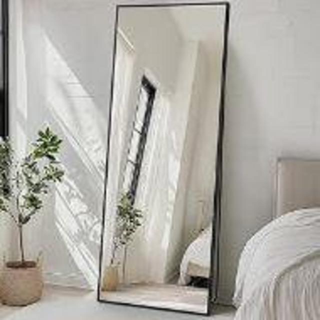 Sweetcrispy Full Length Mirror with Stand