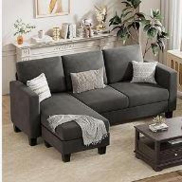 VICTONE Convertible Sectional Sofa Couch