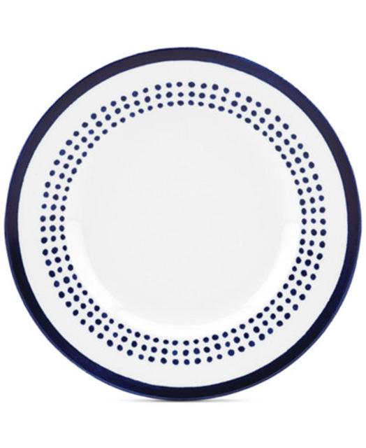 kate spade new york Charlotte Street East Accent Plate - Dinnerware - Dining & Entertaining - Macy's
