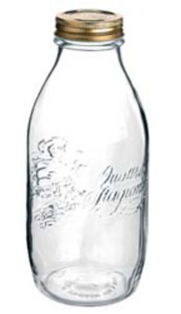 1 L Quattro Stagioni Canning Bottle with Lid
