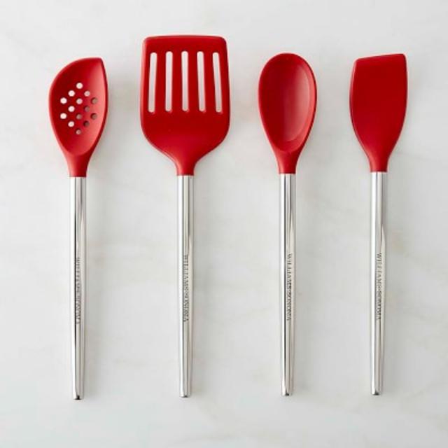 Williams-Sonoma Stainless-Steel Silicone Gift Set, Red