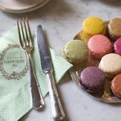 Macaroons and Tea at Ladurée
