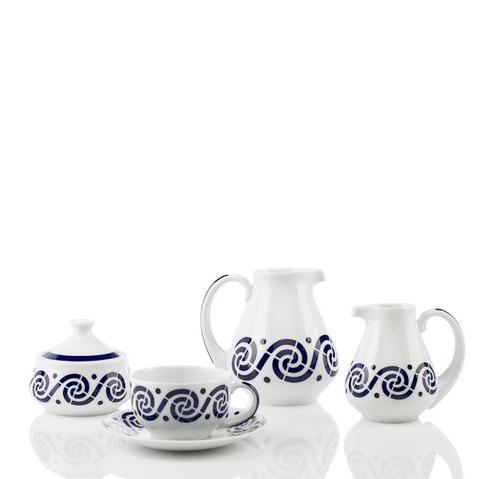 Sargadelos Spanish Procelain Breakfast Set